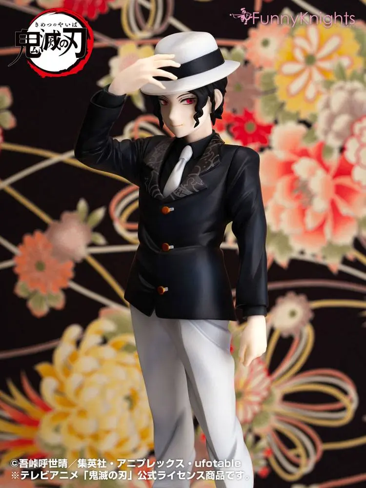 Demon Slayer: Kimetsu no Yaiba 1/8 Muzan Kibutsuji szobor figura 25 cm termékfotó