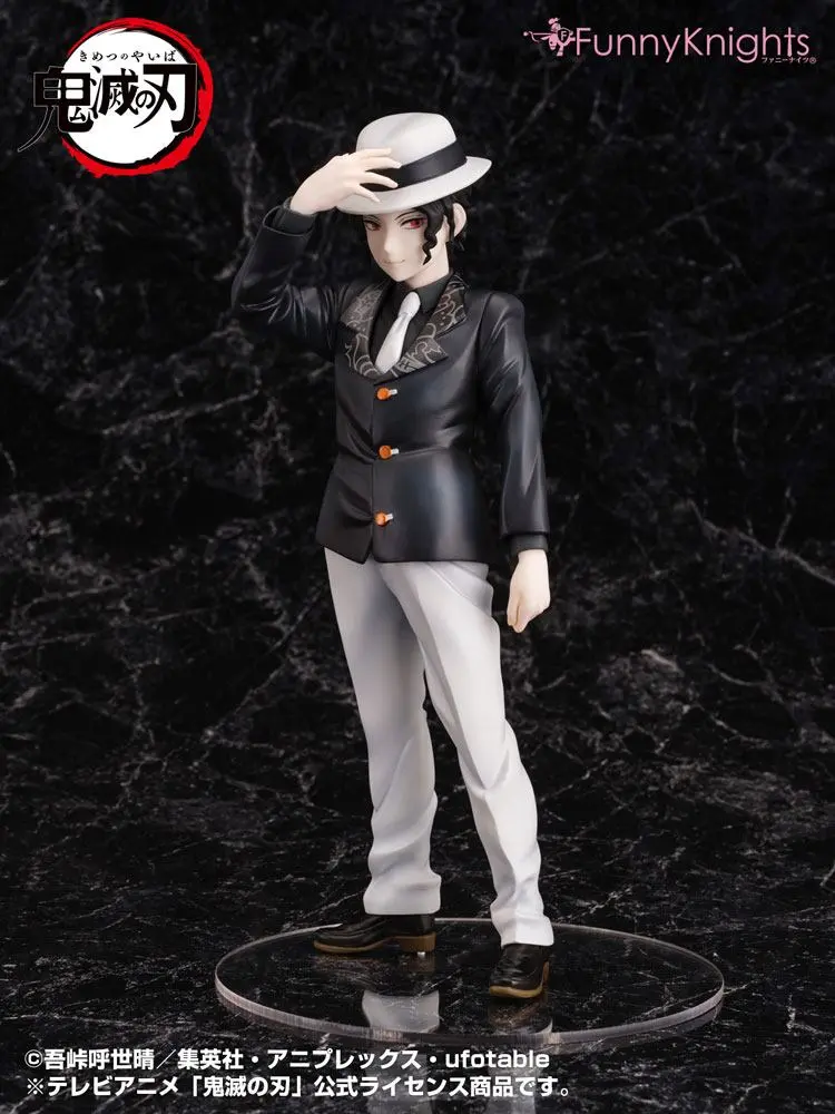 Demon Slayer: Kimetsu no Yaiba 1/8 Muzan Kibutsuji szobor figura 25 cm termékfotó