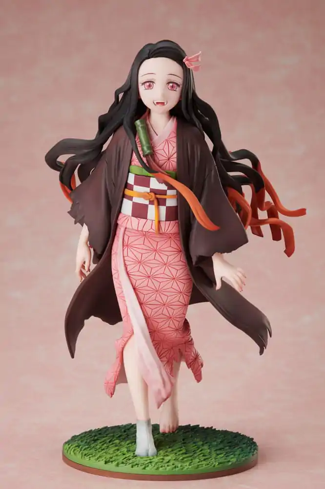 Demon Slayer: Kimetsu no Yaiba 1/8 Nezuko Kamado szobor figura 20 cm termékfotó