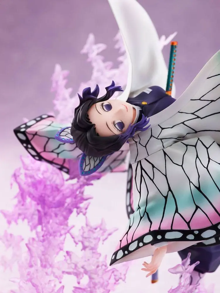 Demon Slayer: Kimetsu no Yaiba 1/8 Shinobu Kocho szobor figura 22 cm termékfotó