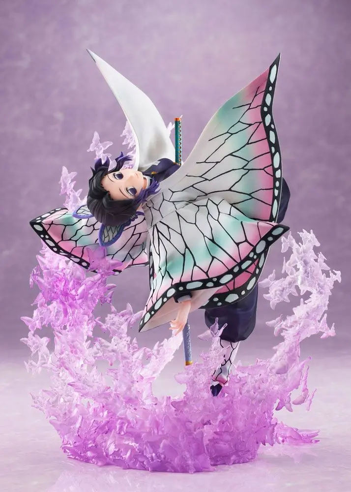 Demon Slayer: Kimetsu no Yaiba 1/8 Shinobu Kocho szobor figura 22 cm termékfotó