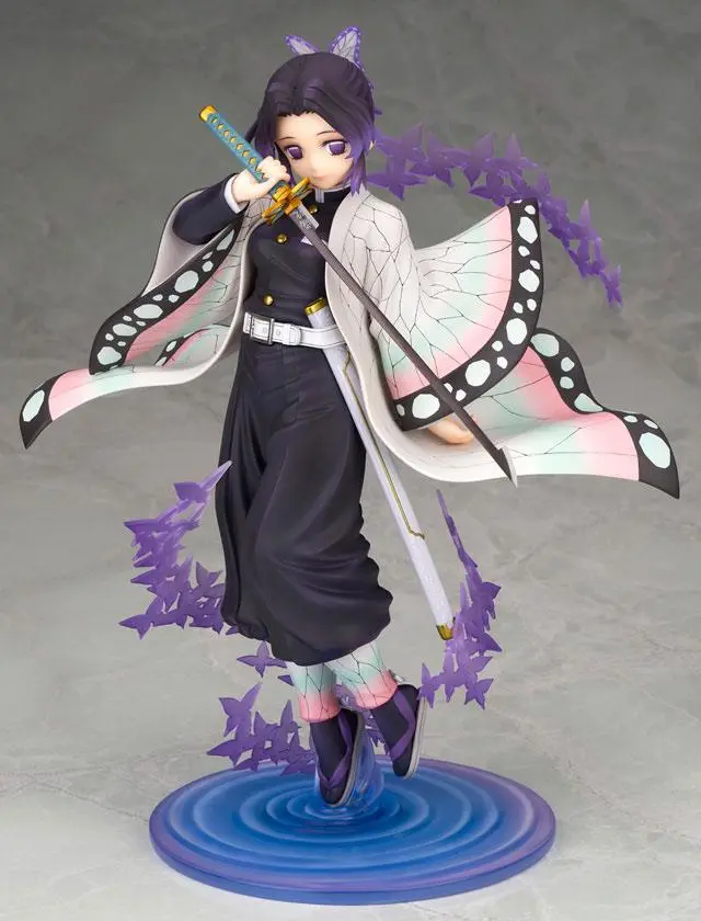 Demon Slayer: Kimetsu no Yaiba 1/8 Shinobu Kocho szobor figura 22 cm termékfotó