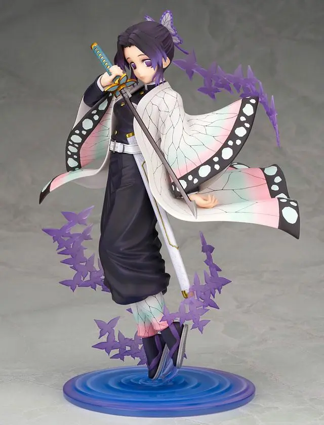 Demon Slayer: Kimetsu no Yaiba 1/8 Shinobu Kocho szobor figura 22 cm termékfotó