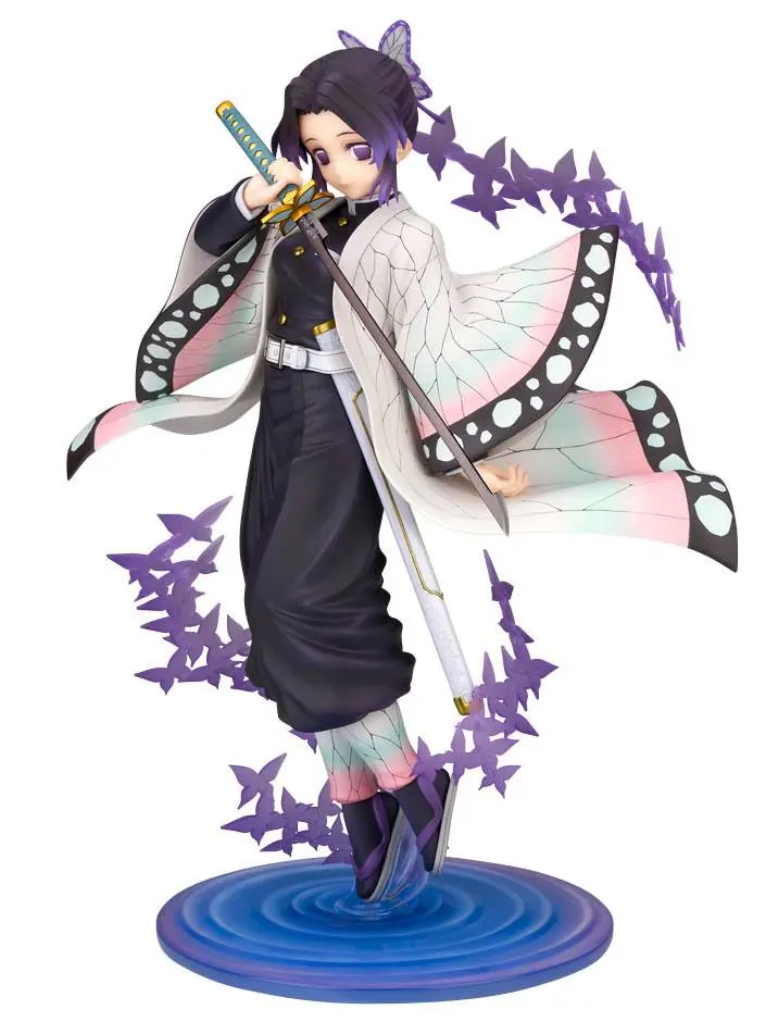 Demon Slayer: Kimetsu no Yaiba 1/8 Shinobu Kocho szobor figura 22 cm termékfotó