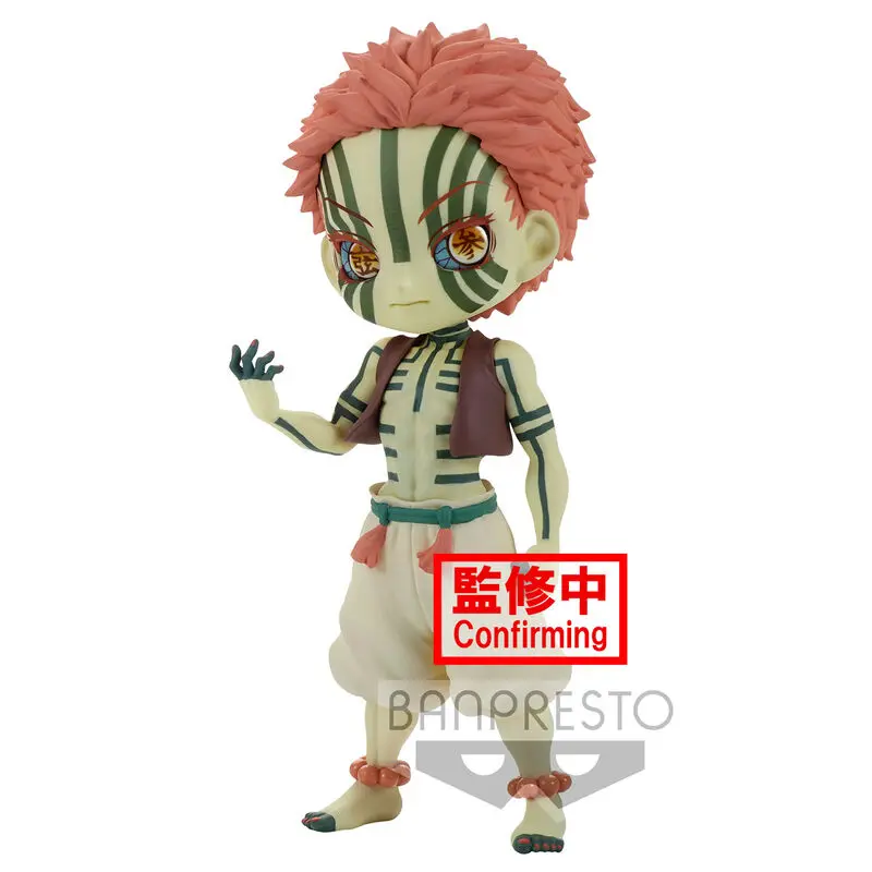 Demon Slayer Kimetsu no Yaiba Akaza Q Posket B figura 14cm termékfotó