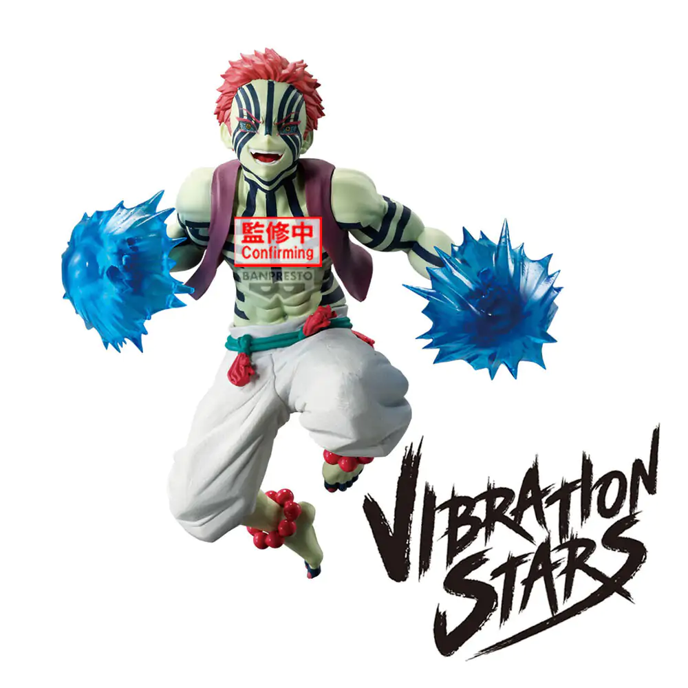 Demon Slayer Kimetsu no Yaiba Akaza Vibration Stars figura 16cm termékfotó