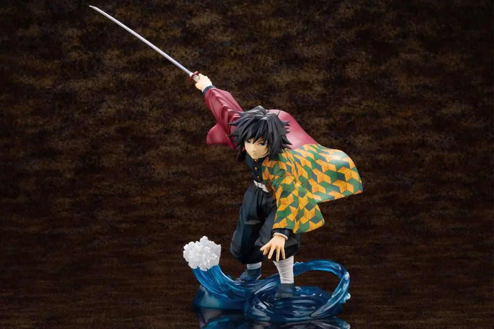 Demon Slayer: Kimetsu no Yaiba ARTFXJ 1/8 Giyu Tomioka Bonus Edition szobor figura 20 cm termékfotó