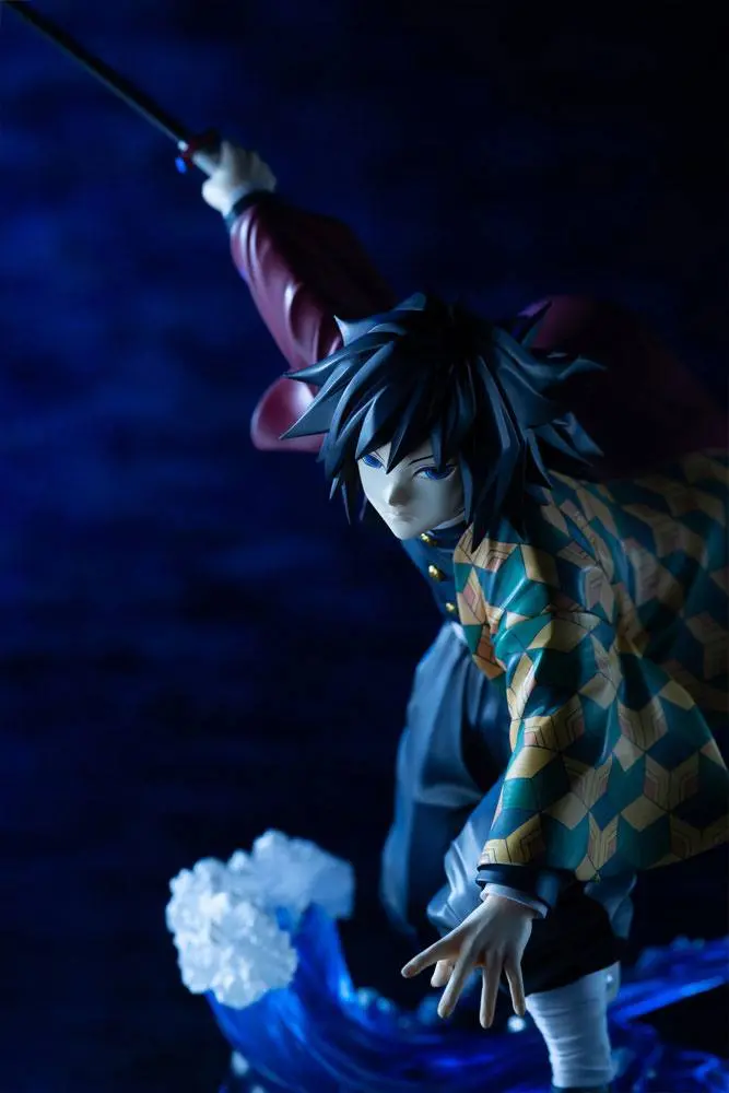 Demon Slayer: Kimetsu no Yaiba ARTFXJ 1/8 Giyu Tomioka Bonus Edition szobor figura 20 cm termékfotó