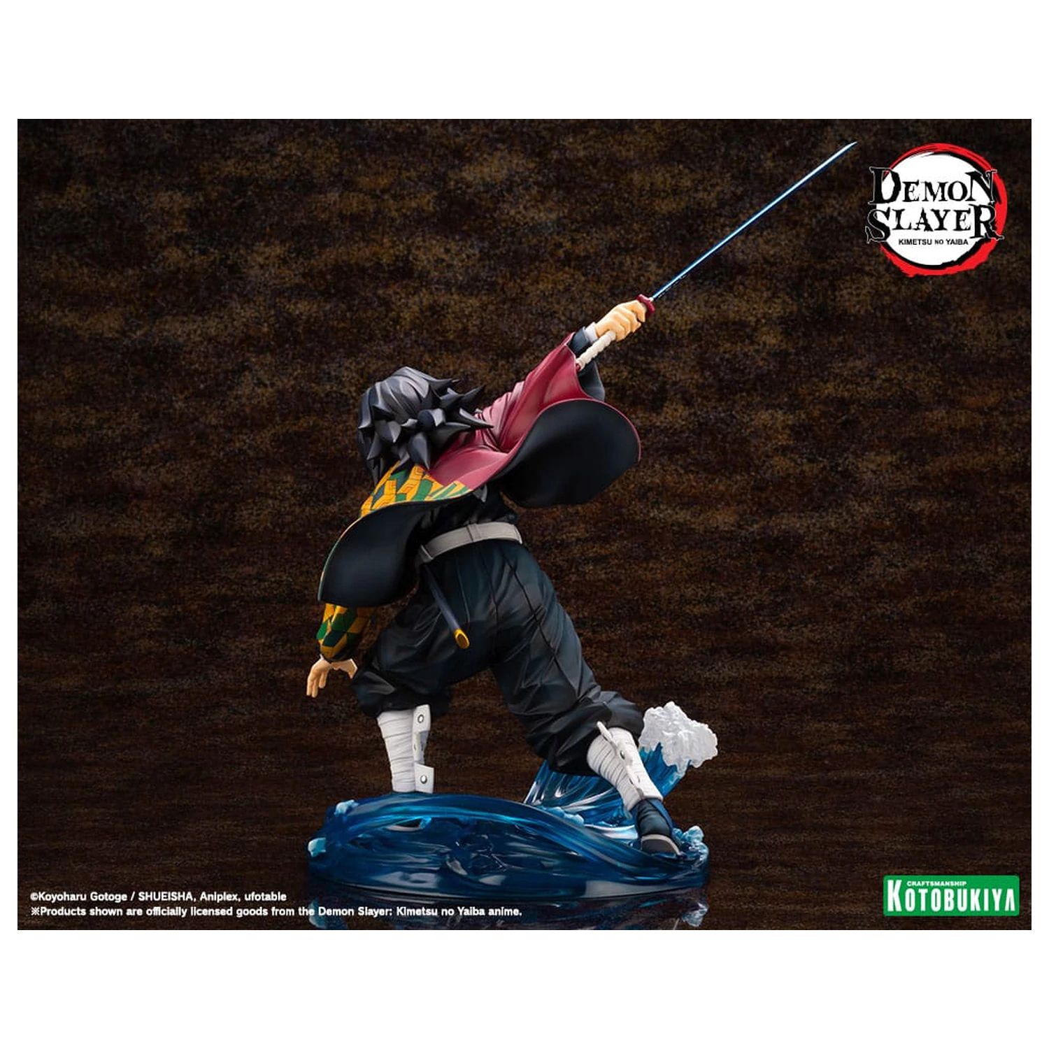 Demon Slayer: Kimetsu no Yaiba ARTFXJ 1/8 Giyu Tomioka szobor figura 21 cm    termékfotó