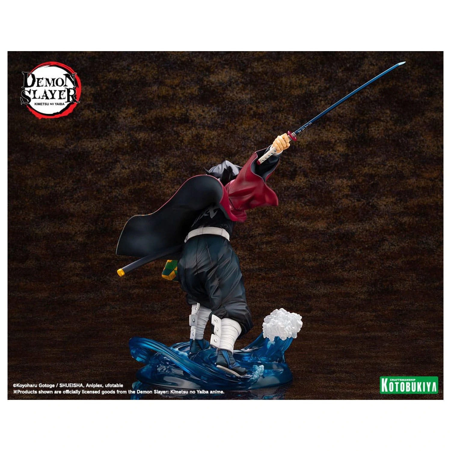 Demon Slayer: Kimetsu no Yaiba ARTFXJ 1/8 Giyu Tomioka szobor figura 21 cm    termékfotó