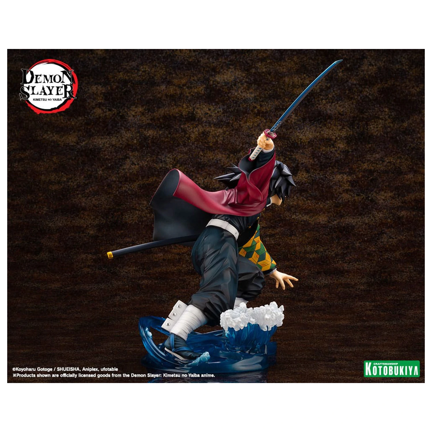 Demon Slayer: Kimetsu no Yaiba ARTFXJ 1/8 Giyu Tomioka szobor figura 21 cm    termékfotó