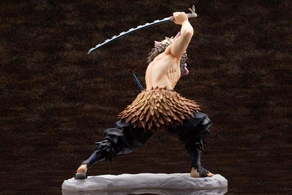 Demon Slayer: Kimetsu no Yaiba ARTFXJ 1/8 Inosuke Hashibira szobor figura 18 cm termékfotó
