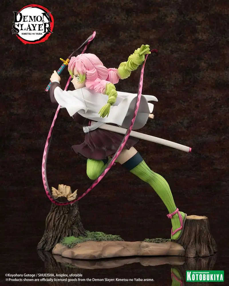 Demon Slayer: Kimetsu no Yaiba ARTFXJ 1/8 Mitsuri Kanroji Bonus Edition szobor figura 25 cm termékfotó