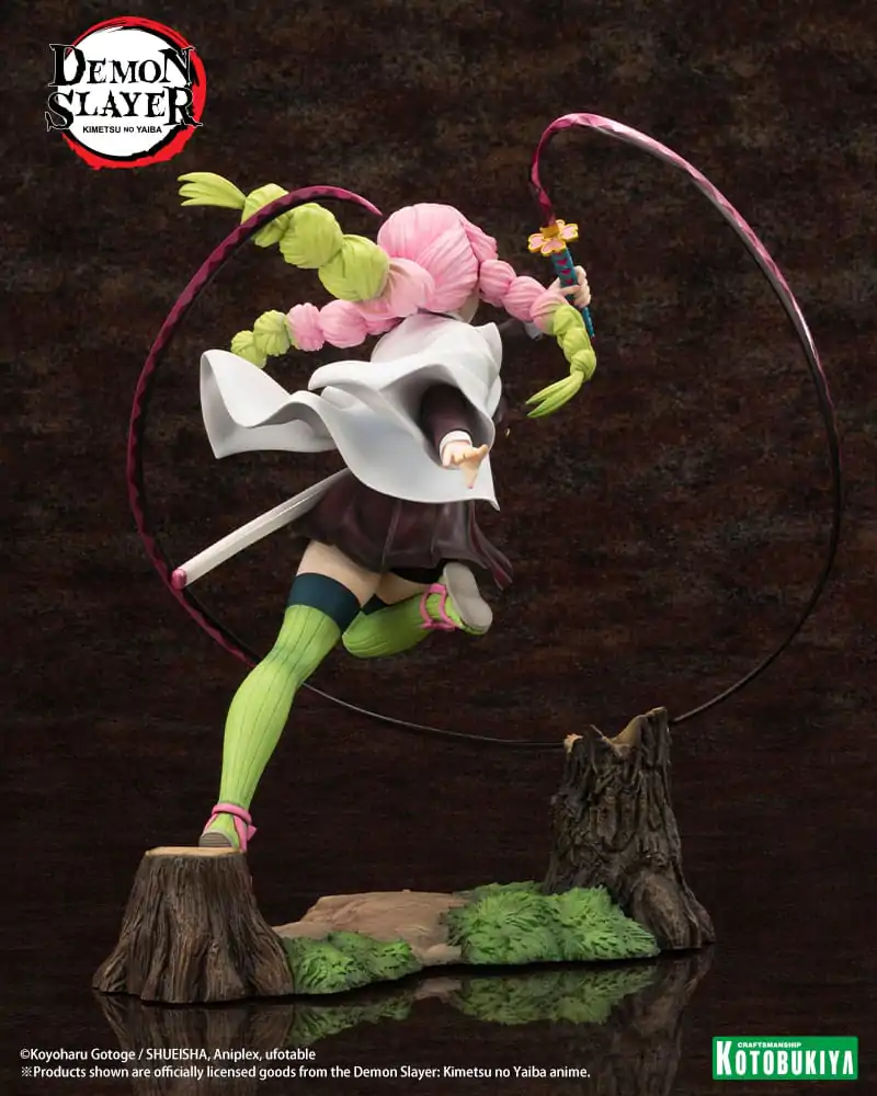 Demon Slayer: Kimetsu no Yaiba ARTFXJ 1/8 Mitsuri Kanroji Bonus Edition szobor figura 25 cm termékfotó