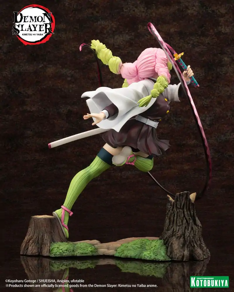 Demon Slayer: Kimetsu no Yaiba ARTFXJ 1/8 Mitsuri Kanroji Bonus Edition szobor figura 25 cm termékfotó