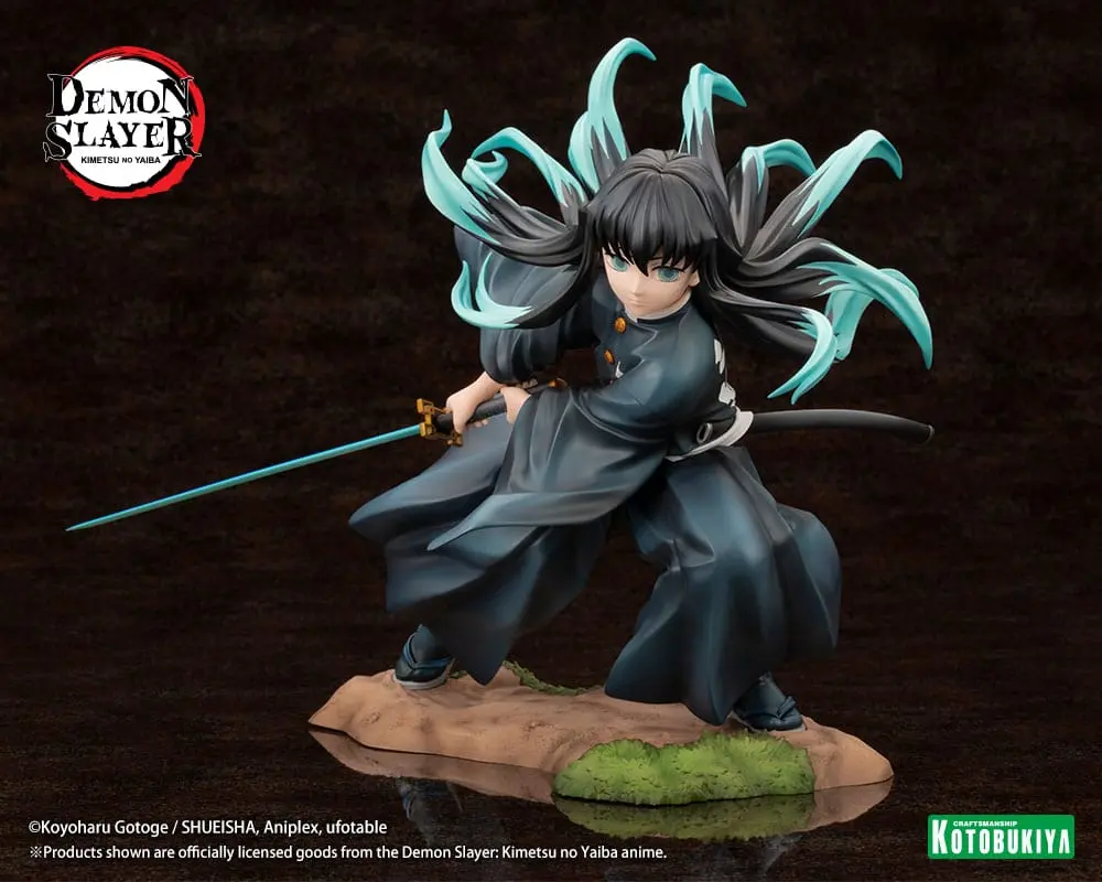 Demon Slayer: Kimetsu no Yaiba ARTFXJ 1/8 Muichiro Tokito Bonus Edition szobor figura 18 cm termékfotó