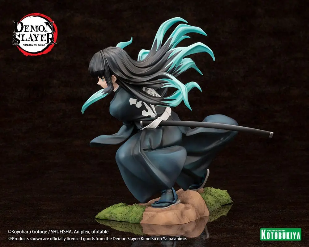 Demon Slayer: Kimetsu no Yaiba ARTFXJ 1/8 Muichiro Tokito Bonus Edition szobor figura 18 cm termékfotó