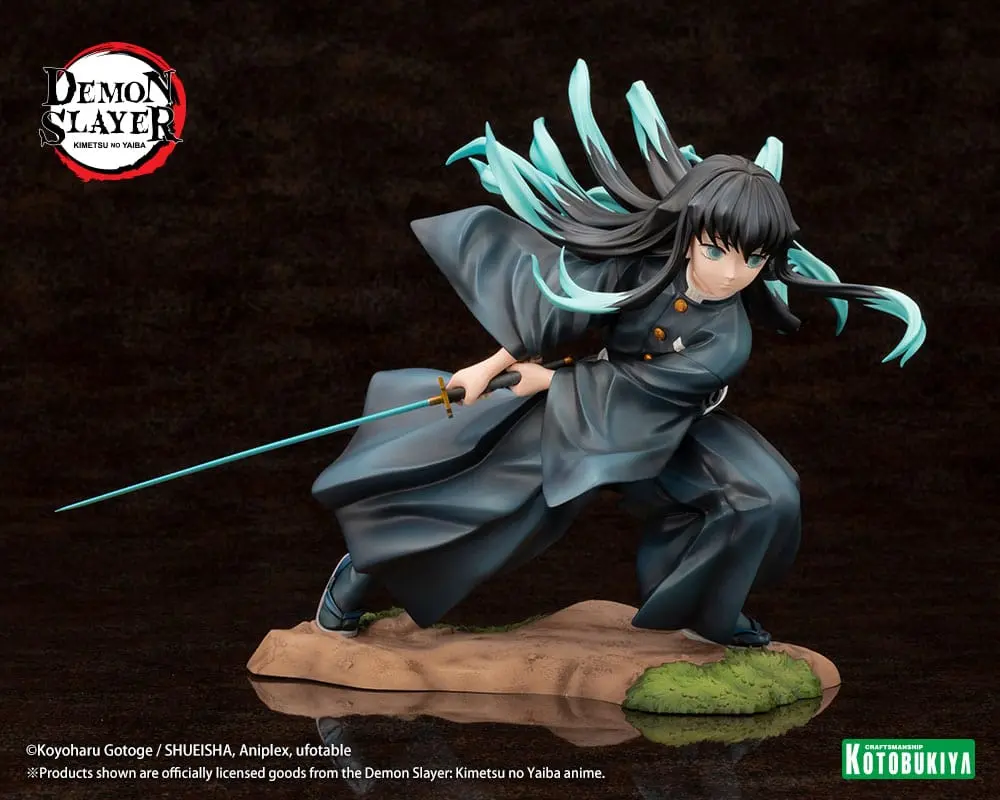 Demon Slayer: Kimetsu no Yaiba ARTFXJ 1/8 Muichiro Tokito Bonus Edition szobor figura 18 cm termékfotó