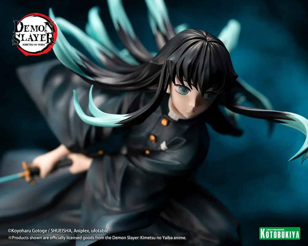 Demon Slayer: Kimetsu no Yaiba ARTFXJ 1/8 Muichiro Tokito Bonus Edition szobor figura 18 cm termékfotó