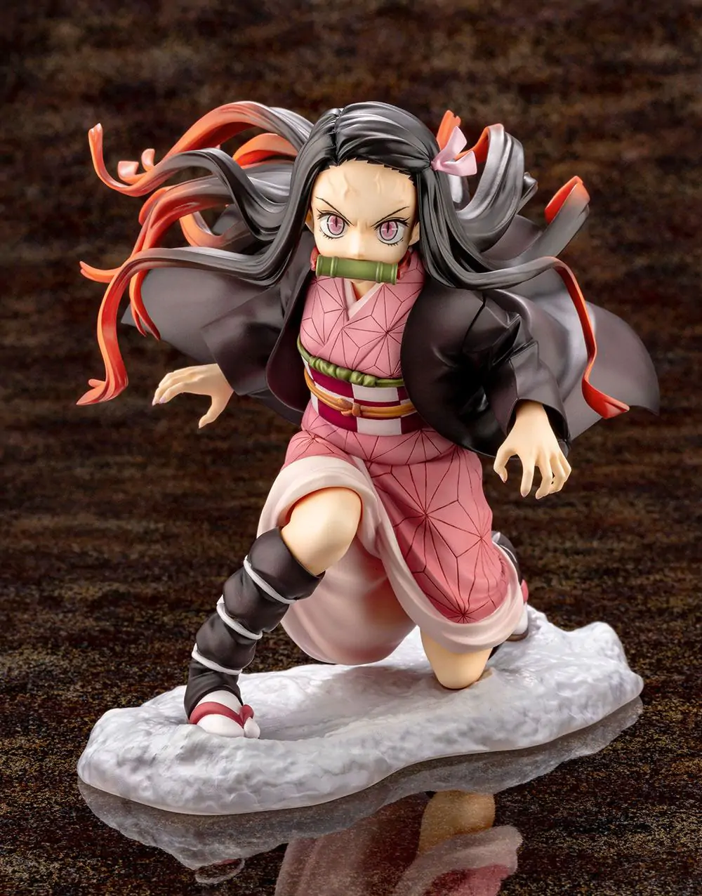 Demon Slayer: Kimetsu no Yaiba ARTFXJ 1/8 Nezuko Kamado szobor figura 14 cm termékfotó