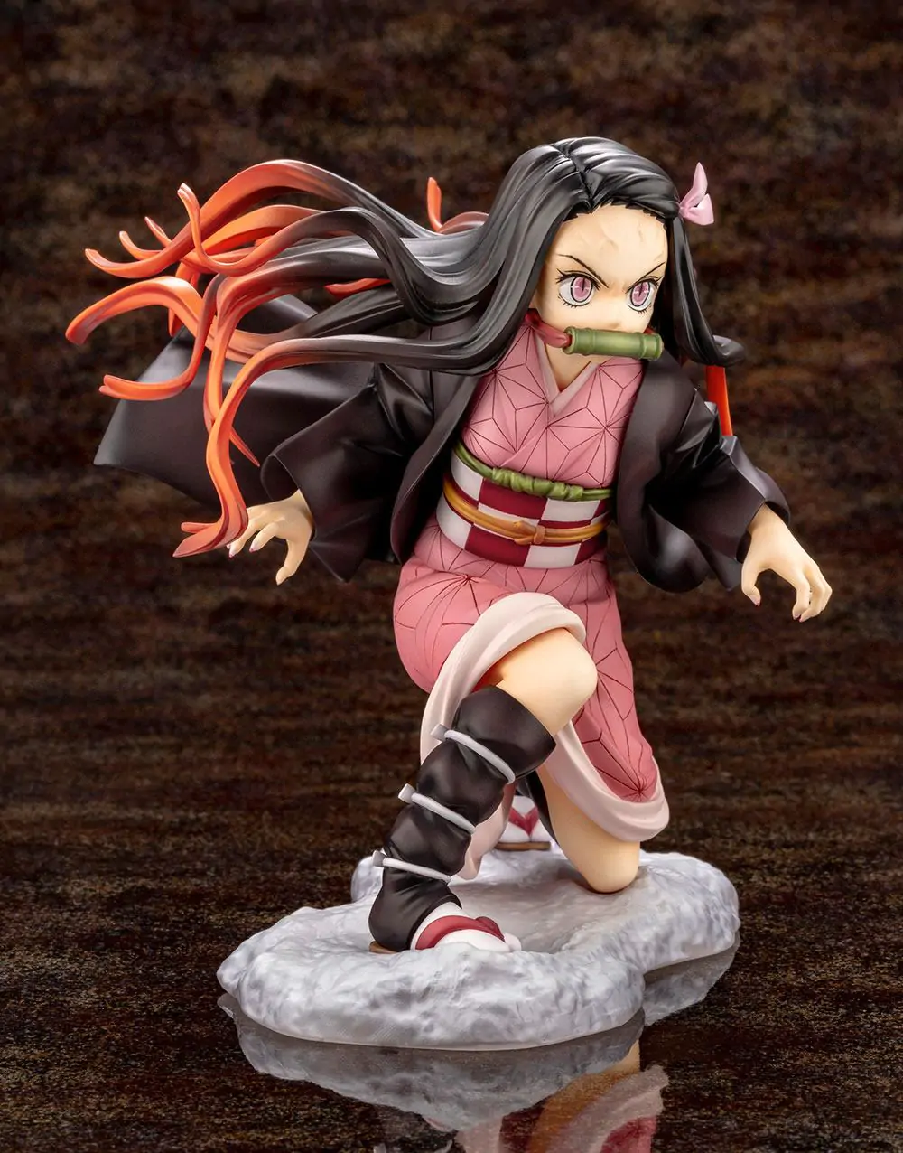 Demon Slayer: Kimetsu no Yaiba ARTFXJ 1/8 Nezuko Kamado szobor figura 14 cm termékfotó