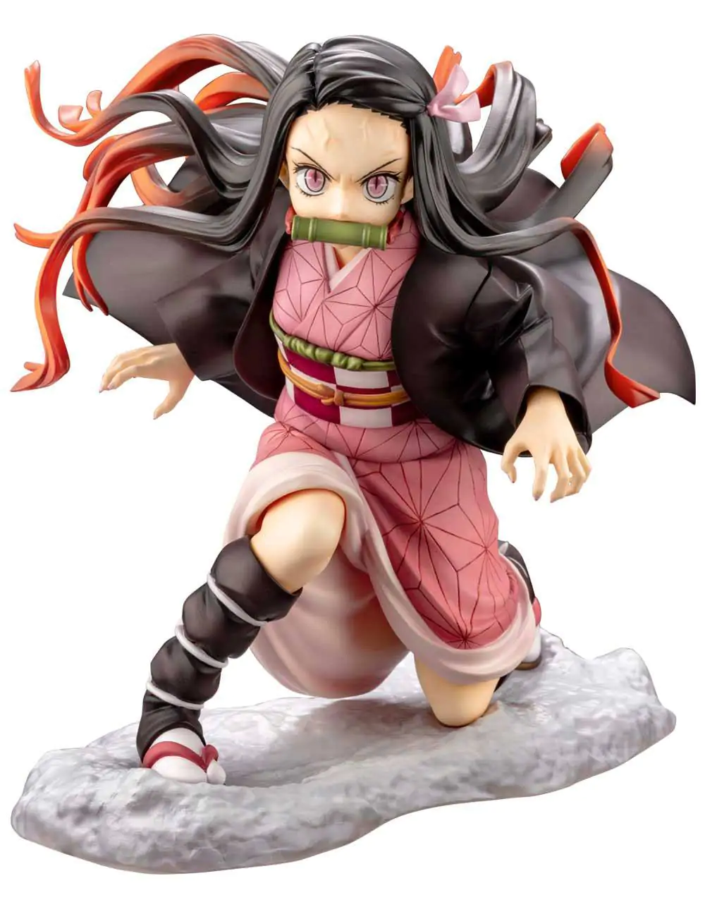 Demon Slayer: Kimetsu no Yaiba ARTFXJ 1/8 Nezuko Kamado szobor figura 14 cm termékfotó