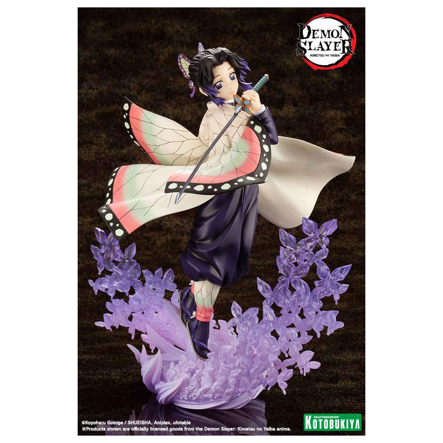 Demon Slayer: Kimetsu no Yaiba ARTFXJ 1/8 Shinobu Kocho szobor figura 25 cm      termékfotó