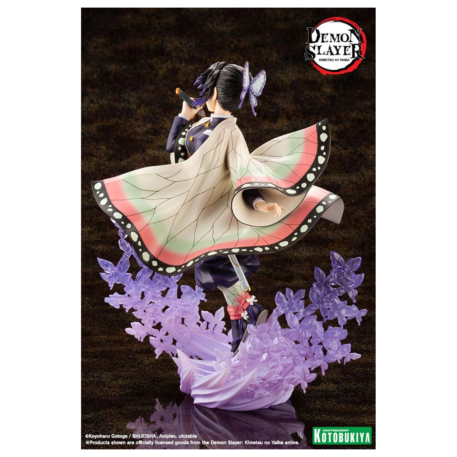 Demon Slayer: Kimetsu no Yaiba ARTFXJ 1/8 Shinobu Kocho szobor figura 25 cm      termékfotó
