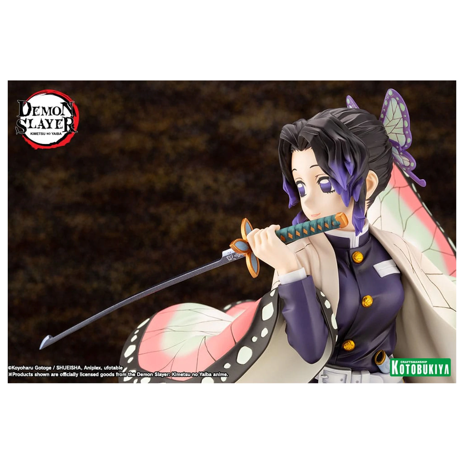 Demon Slayer: Kimetsu no Yaiba ARTFXJ 1/8 Shinobu Kocho szobor figura 25 cm      termékfotó
