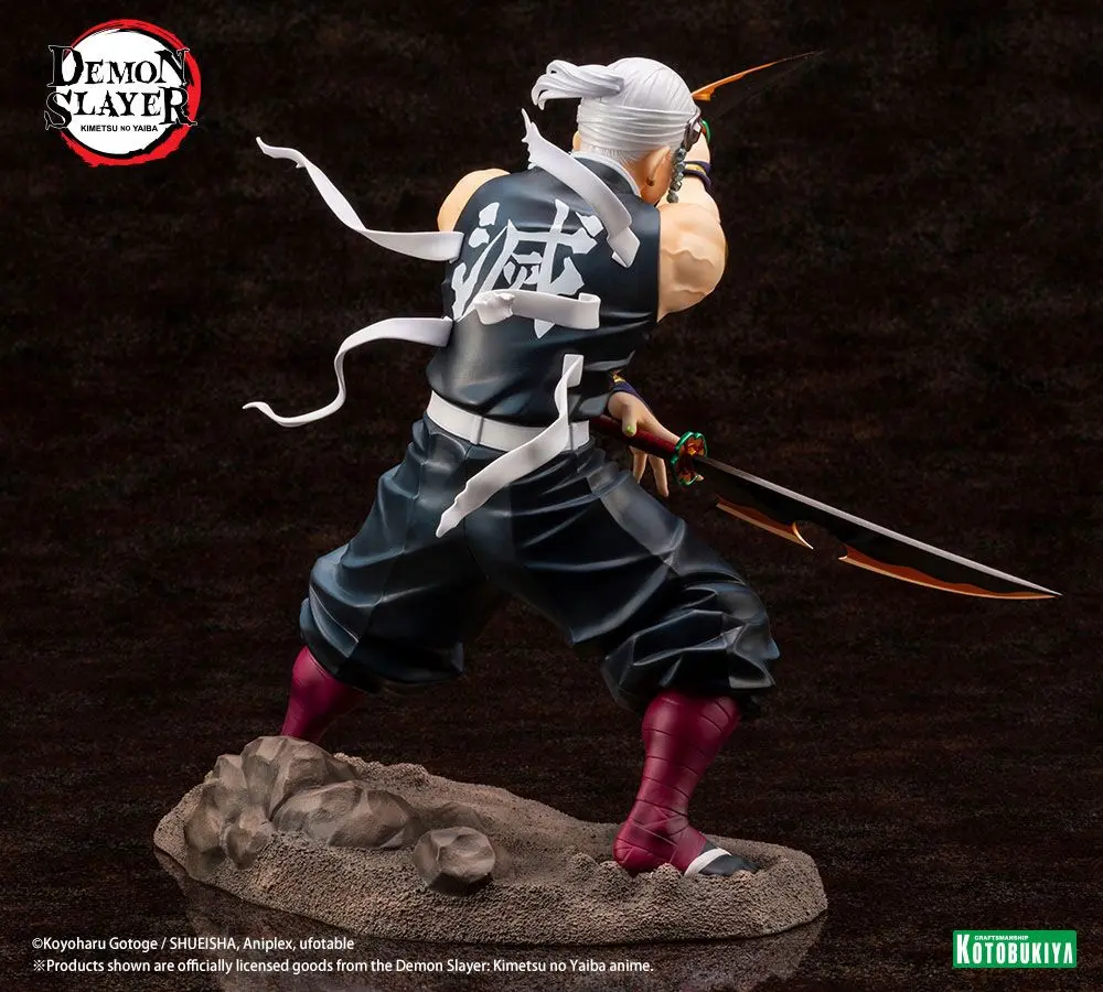 Demon Slayer: Kimetsu no Yaiba ARTFXJ 1/8 Tengen Uzui Bonus Edition szobor figura 23 cm termékfotó