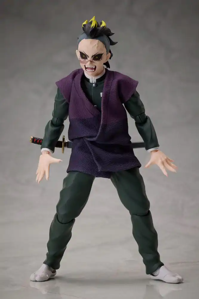 Demon Slayer: Kimetsu no Yaiba BUZZmod 1/12 Genya Shinazugawa akciófigura 15 cm termékfotó