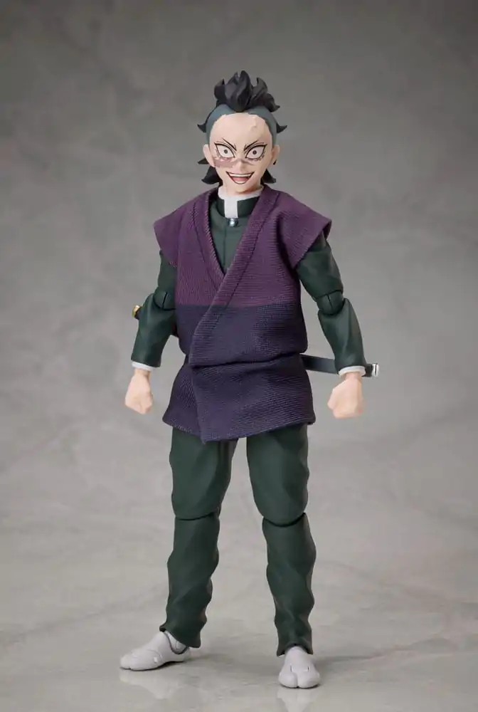 Demon Slayer: Kimetsu no Yaiba BUZZmod 1/12 Genya Shinazugawa akciófigura 15 cm termékfotó