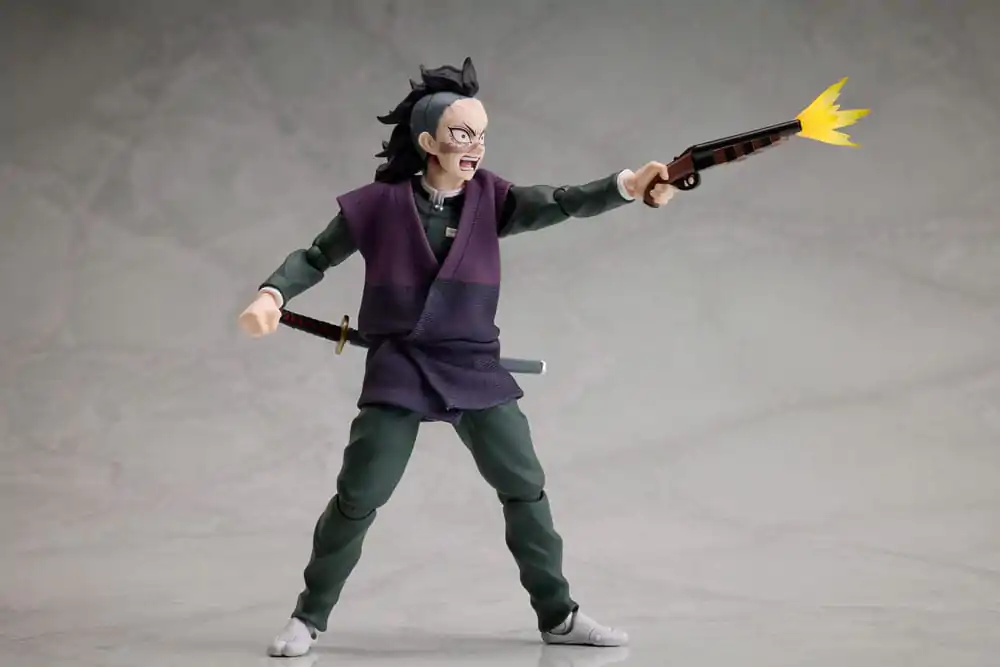 Demon Slayer: Kimetsu no Yaiba BUZZmod 1/12 Genya Shinazugawa akciófigura 15 cm termékfotó