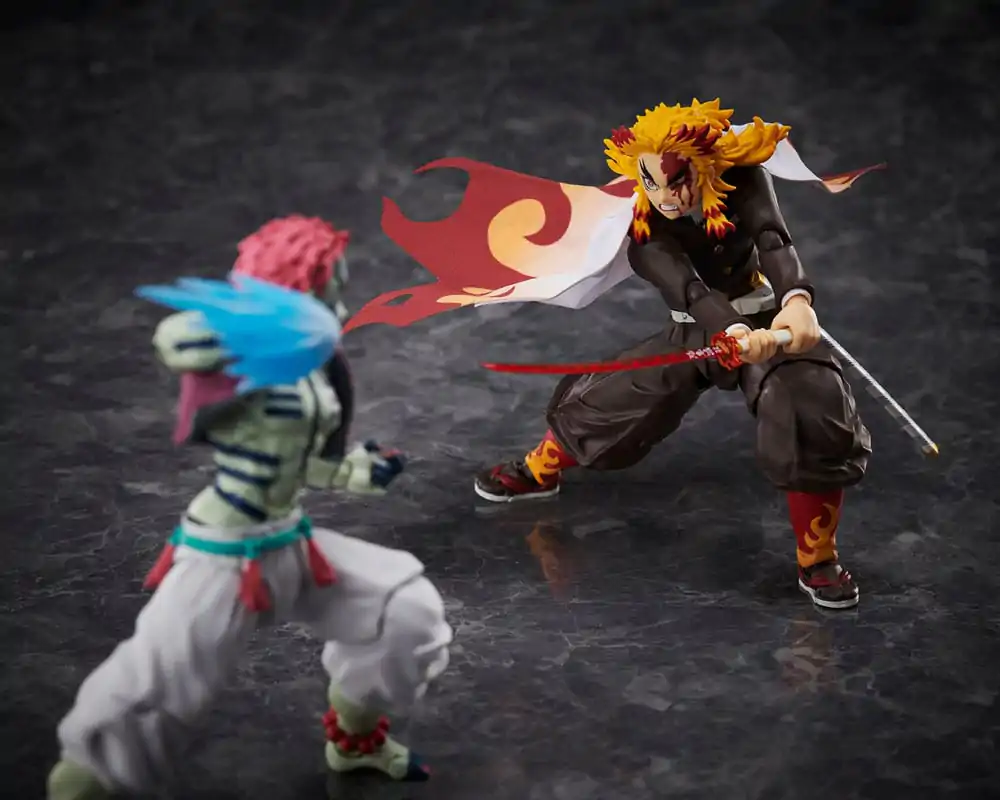 Demon Slayer: Kimetsu no Yaiba BUZZmod 1/12 Kyojuro Rengoku akciófigura 14 cm termékfotó