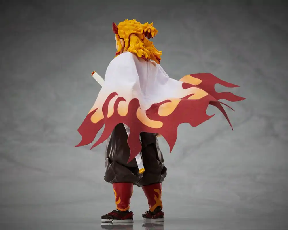 Demon Slayer: Kimetsu no Yaiba BUZZmod 1/12 Kyojuro Rengoku akciófigura 14 cm termékfotó