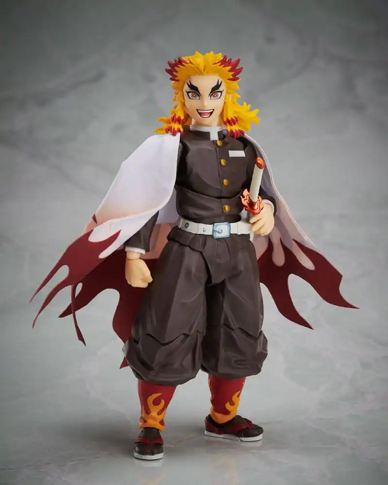 Demon Slayer: Kimetsu no Yaiba BUZZmod 1/12 Kyojuro Rengoku akciófigura 14 cm termékfotó