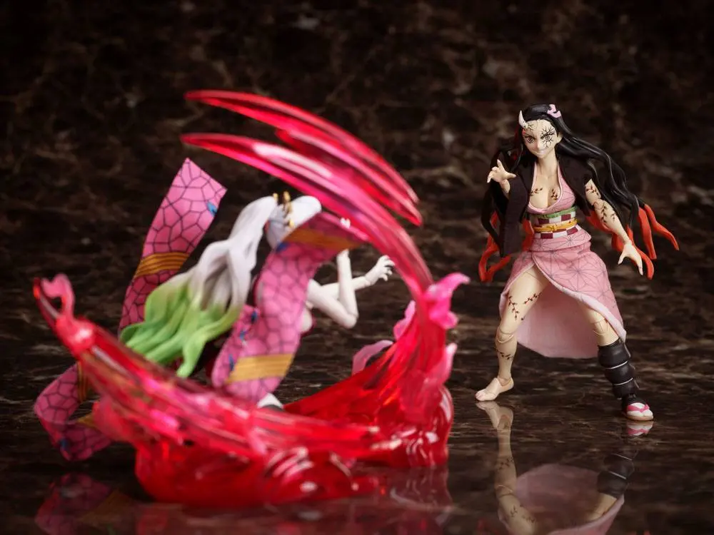 Demon Slayer: Kimetsu no Yaiba BUZZmod 1/12 Nezuko Kamado Demon Advancing Ver. akciófigura 15 cm termékfotó