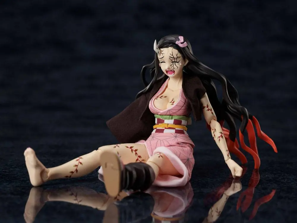 Demon Slayer: Kimetsu no Yaiba BUZZmod 1/12 Nezuko Kamado Demon Advancing Ver. akciófigura 15 cm termékfotó