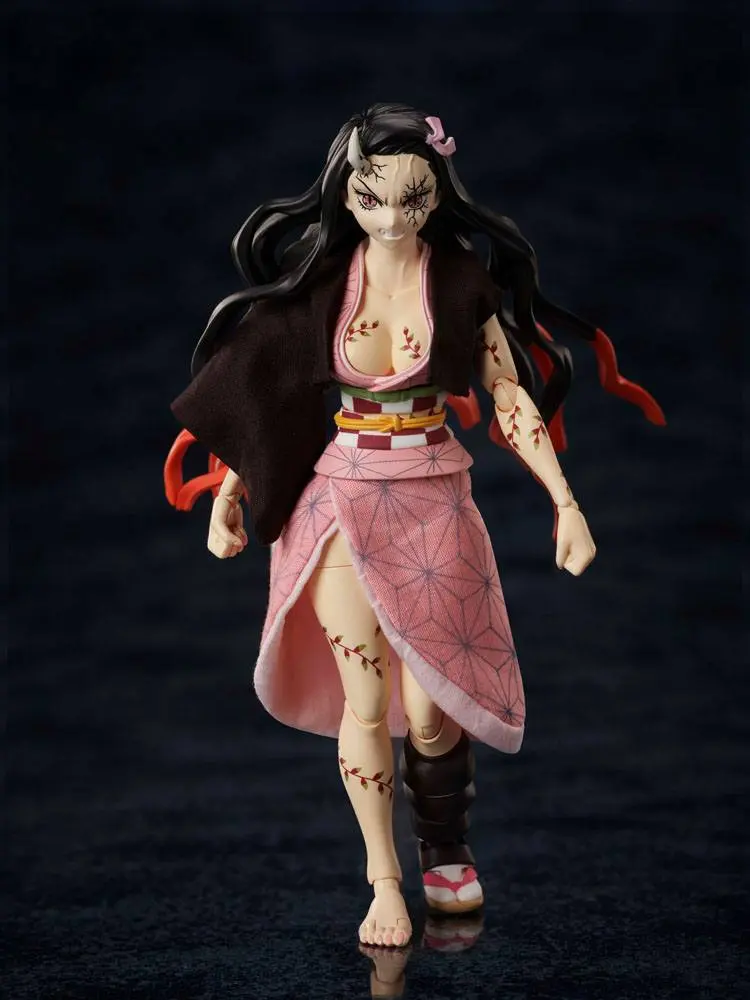 Demon Slayer: Kimetsu no Yaiba BUZZmod 1/12 Nezuko Kamado Demon Advancing Ver. akciófigura 15 cm termékfotó