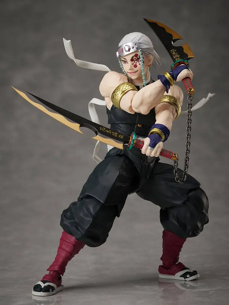 Demon Slayer: Kimetsu no Yaiba BUZZmod 1/12 Tengen Uzui akciófigura 16 cm termékfotó