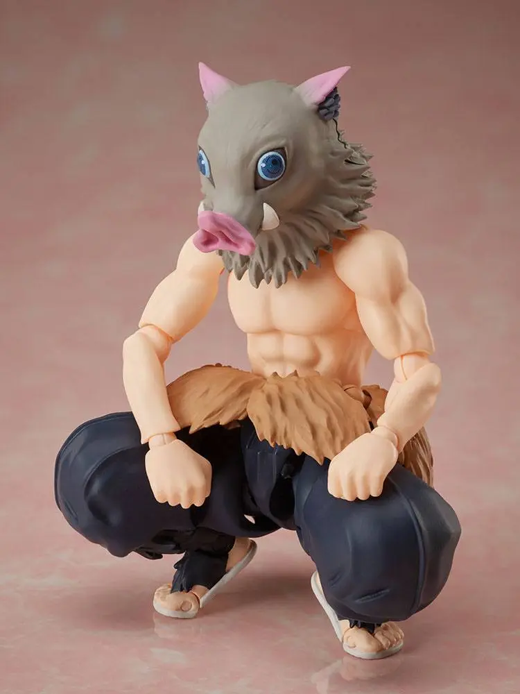 Demon Slayer: Kimetsu no Yaiba BUZZmod akciófigura 1/12 Inosuke Hashibira 15 cm termékfotó