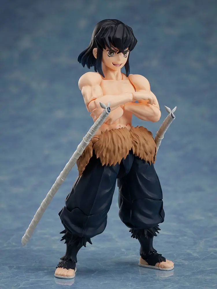 Demon Slayer: Kimetsu no Yaiba BUZZmod akciófigura 1/12 Inosuke Hashibira 15 cm termékfotó