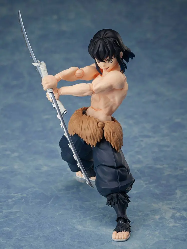 Demon Slayer: Kimetsu no Yaiba BUZZmod akciófigura 1/12 Inosuke Hashibira 15 cm termékfotó