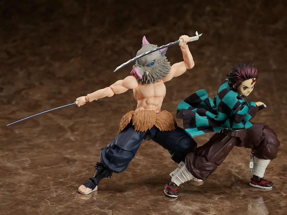 Demon Slayer: Kimetsu no Yaiba BUZZmod akciófigura 1/12 Inosuke Hashibira 15 cm termékfotó