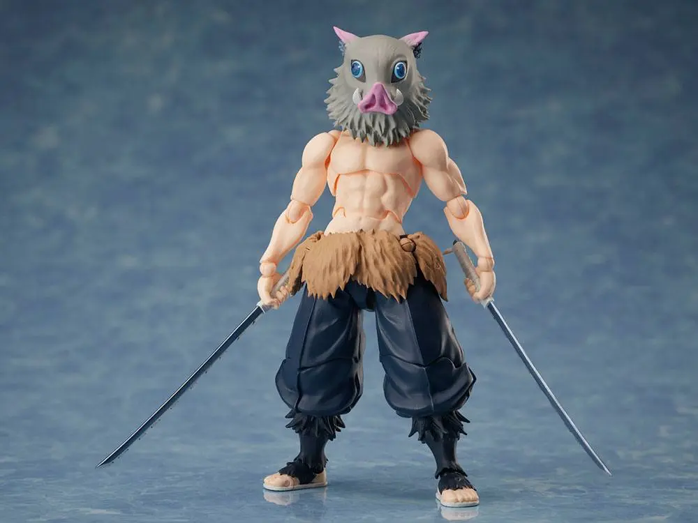 Demon Slayer: Kimetsu no Yaiba BUZZmod akciófigura 1/12 Inosuke Hashibira 15 cm termékfotó