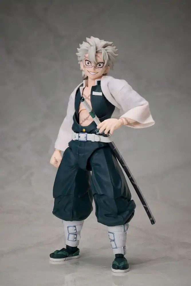 Demon Slayer: Kimetsu no Yaiba BUZZmod akciófigura 1/12 Sanemi Shinazugawa 15 cm termékfotó