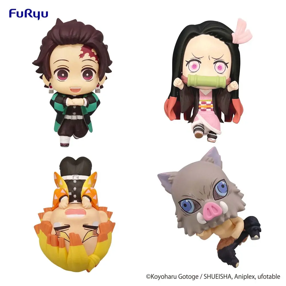 Demon Slayer: Kimetsu no Yaiba Chokotto Hikkake Petit 1 PVC szobor figurák 4 cm termékfotó
