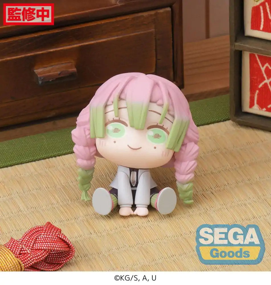 Demon Slayer: Kimetsu no Yaiba Chubby Collection Mitsuri Kanroji &amp; Obanai Iguro (EX) PVC szobor figura 6 cm termékfotó