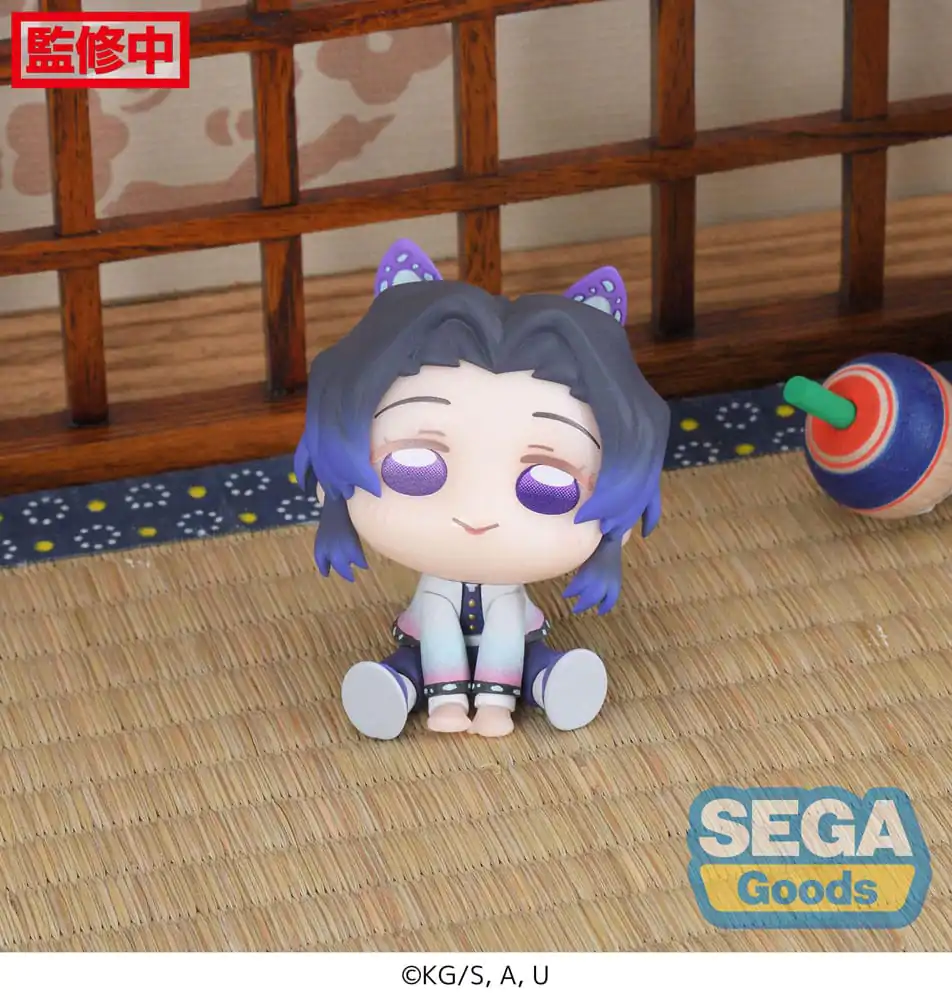 Demon Slayer: Kimetsu no Yaiba Chubby Collection Shinobu Kocho &amp; Giyu Tomioka (EX) PVC szobor figura 6 cm termékfotó