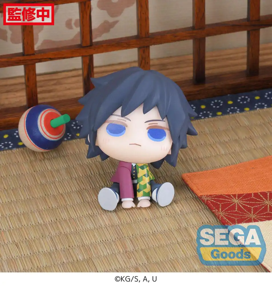 Demon Slayer: Kimetsu no Yaiba Chubby Collection Shinobu Kocho &amp; Giyu Tomioka (EX) PVC szobor figura 6 cm termékfotó